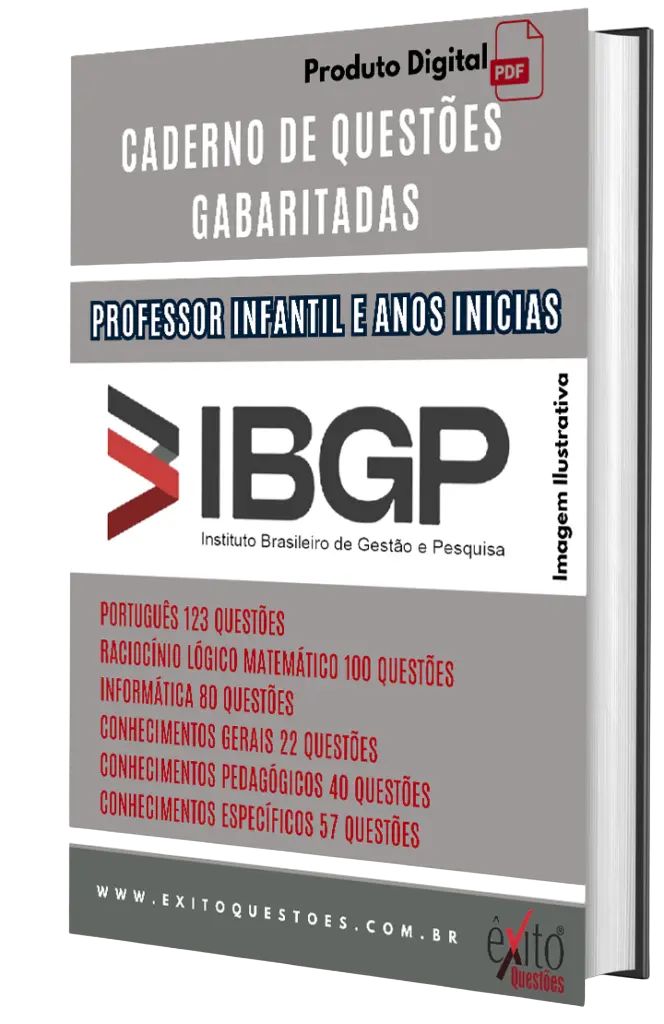 Caderno de Questões IBGP - Nova União/MG