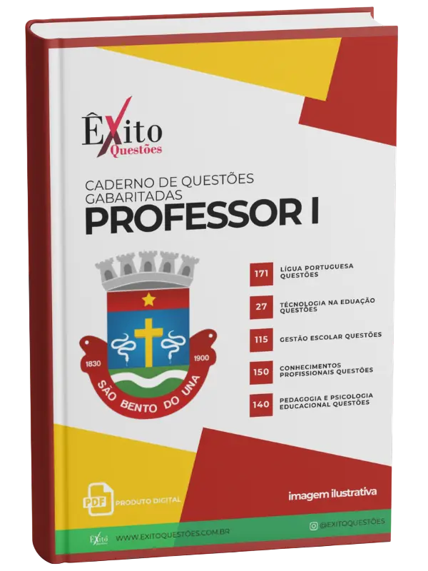 Caderno de Questões Gabaritadas IGEDUC - Professor I