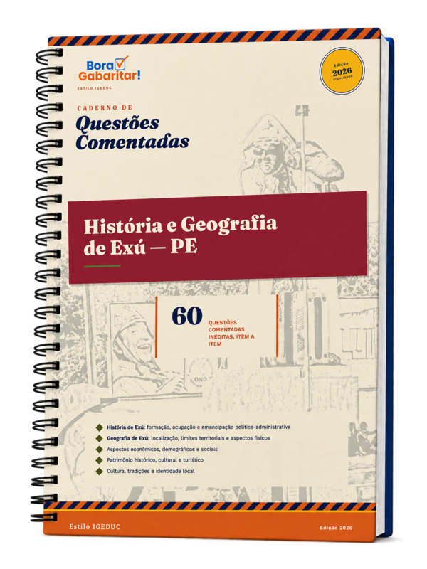 Caderno de Questões Comentadas de História e Geografia de Exu/PE